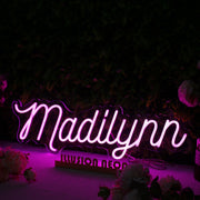 Madilynn Purple Neon Sign