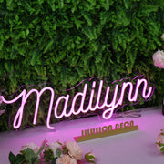 Madilynn Purple Neon Sign