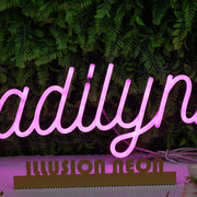 Madilynn Purple Neon Sign