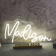 Madison Neon Name Sign