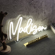 Madison Neon Name Sign