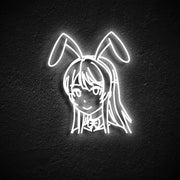 Mai Sakurajima Neon Sign