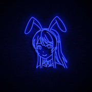 Mai Sakurajima Neon Sign