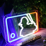 Major League Baseball Neon Sign