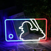 Major League Baseball Neon Sign