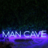 Man Cave Blue Neon Sign