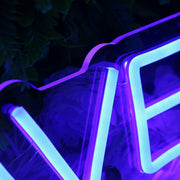 Man Cave Blue Neon Sign