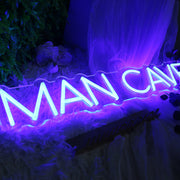 Man Cave Blue Neon Sign