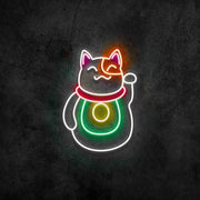 Maneki Neko Neon Sign