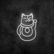 Maneki Neko Neon Sign