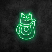 Maneki Neko Neon Sign