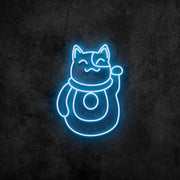 Maneki Neko Neon Sign