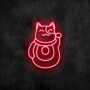 Maneki Neko Neon Sign