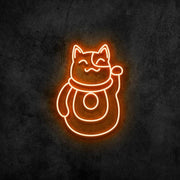 Maneki Neko Neon Sign