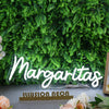 Margaritas White Neon Sign