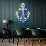 Marine Anchor Neon Sign