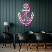 Marine Anchor Neon Sign