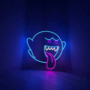 Mario Boo Neon Sign