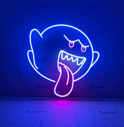 Mario Boo Neon Sign