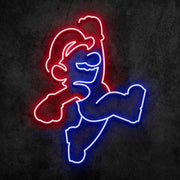 Mario Jump Neon Sign