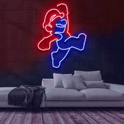 Mario Jump Neon Sign