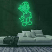 Mario Neon Sign