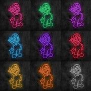 Mario Neon Sign