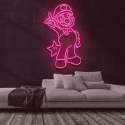 Mario Neon Sign