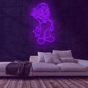 Mario Neon Sign