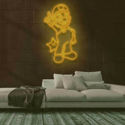 Mario Neon Sign