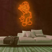 Mario Neon Sign