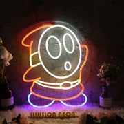 Mario Shy guy Custom Neon Sign