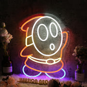 Mario Shy guy Custom Neon Sign