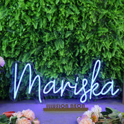 Mariska Blue Neon Sign