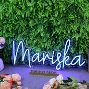 Mariska Blue Neon Sign