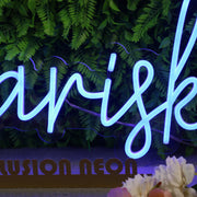 Mariska Blue Neon Sign