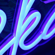 Mariska Blue Neon Sign