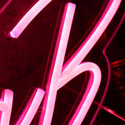 MarkKionnaB Red Neon Sign