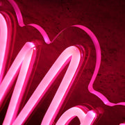 MarkKionnaB Red Neon Sign