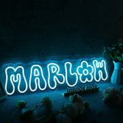 Marlow Blue Neon Sign