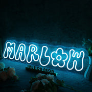 Marlow Blue Neon Sign