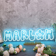 Marlow Blue Neon Sign