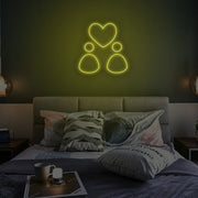 Marriage Simple Line Neon Sign