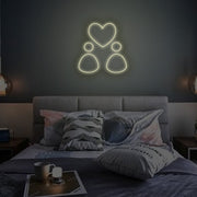 Marriage Simple Line Neon Sign