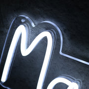 Marry Me White Custom Neon Sign