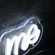 Marry Me White LED Neon Sign