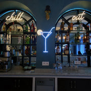 Martini With Lemon Neon Sign