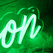 Matheson Green Neon Sign