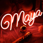 Maya Neon Sign