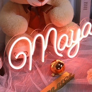 Maya Neon Sign